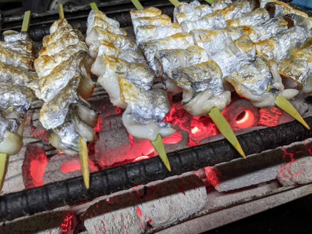 炭火焼 太刀魚串5本セット - 海鮮惣菜、料理